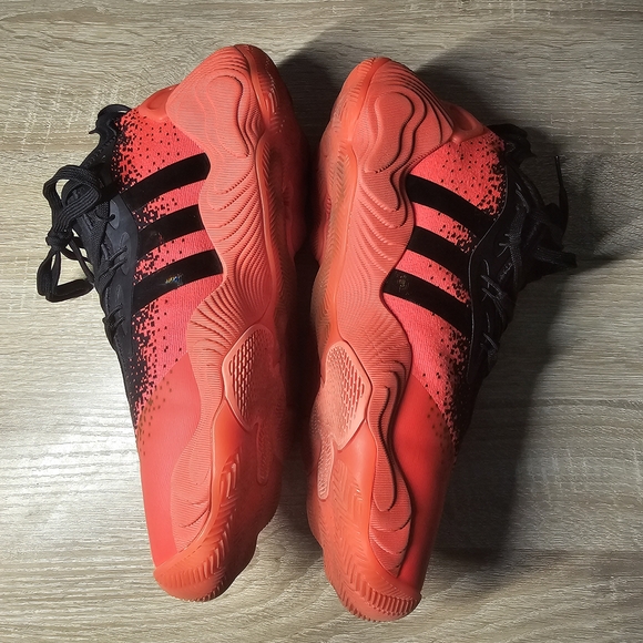 ADIDAS X TRAE YOUNG | Basketball Shoes Solar Red Size 8 MENS - Picture 3 of 7